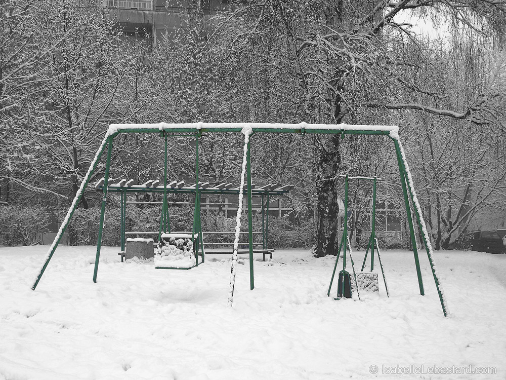 Jeux dans la neige